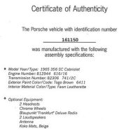 1965 Porsche 356 SC Cabriolet - Image 2