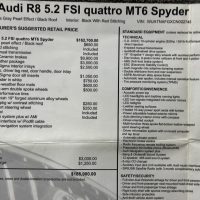 2016 Audi R8 Spyder - Image 121